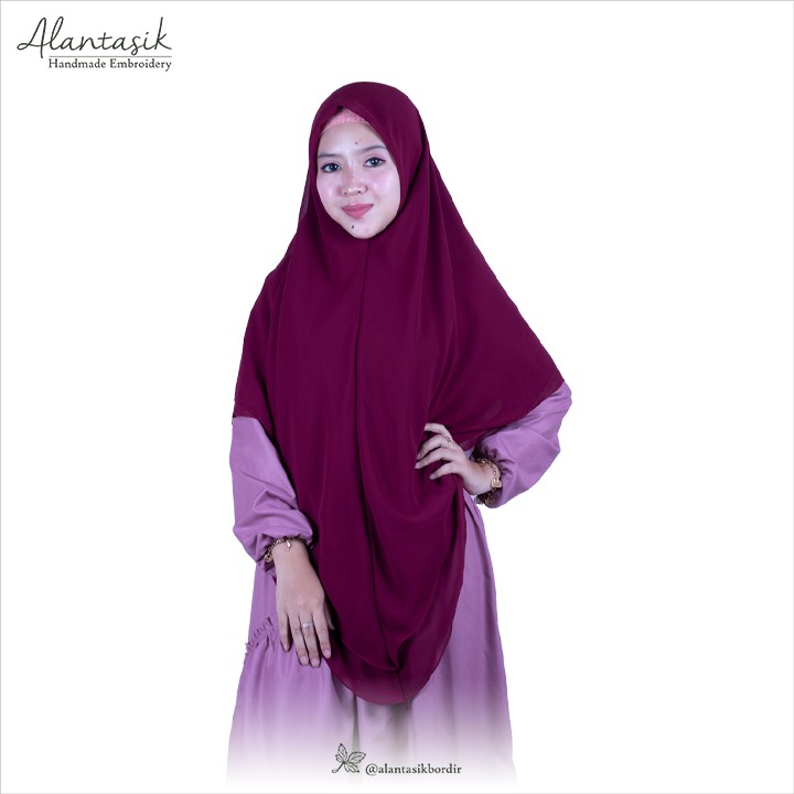 Alantasik - Jilbab Bilqis jumbo xl / khimar jumbo bilqis GR.5