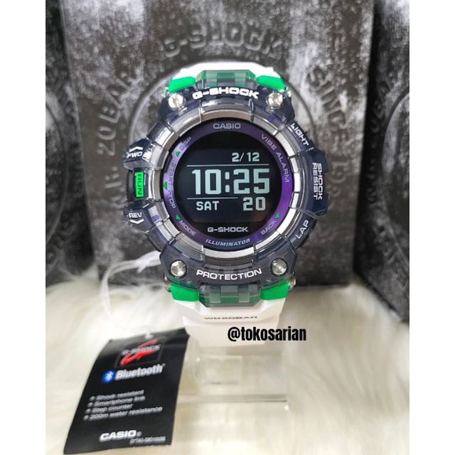 G-Shock Original GBD-100SM-1A7DR Bluetooth Smart Watch Pria Sport Terbaru