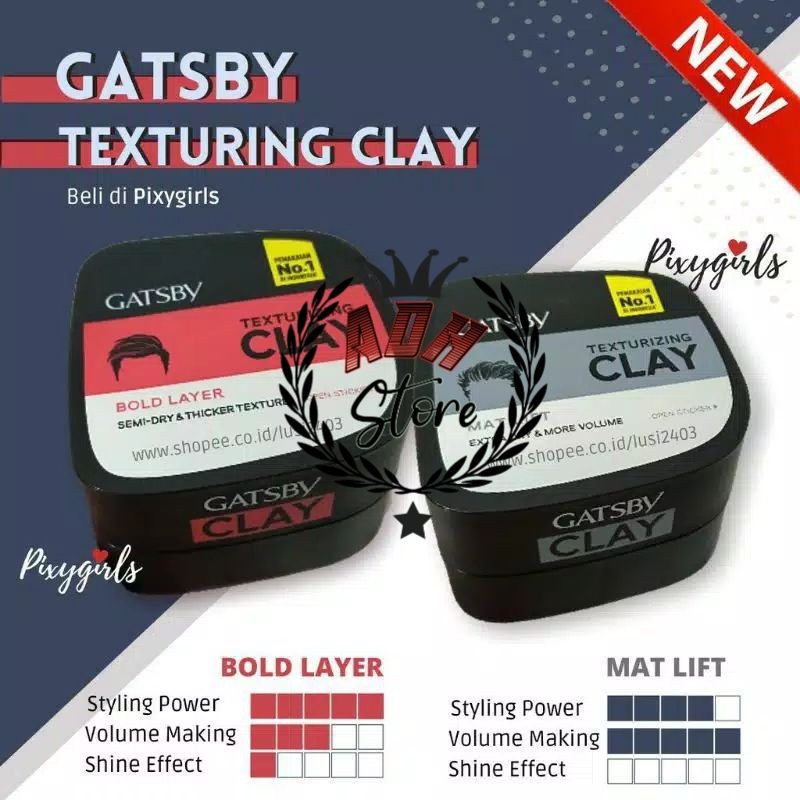 Gatsby Texturizing Clay