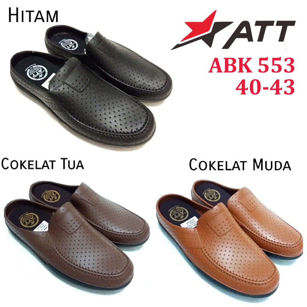 Sepatu Sendal/ Sandal Karet ATT ABK 553 Pria Dewasa