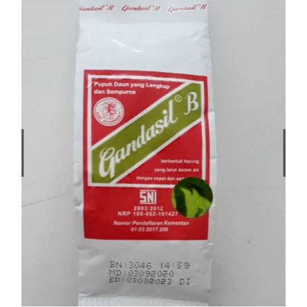 Pupuk Daun Gandasil B 100Gr Pupuk Buah Gandasil B 100Gr