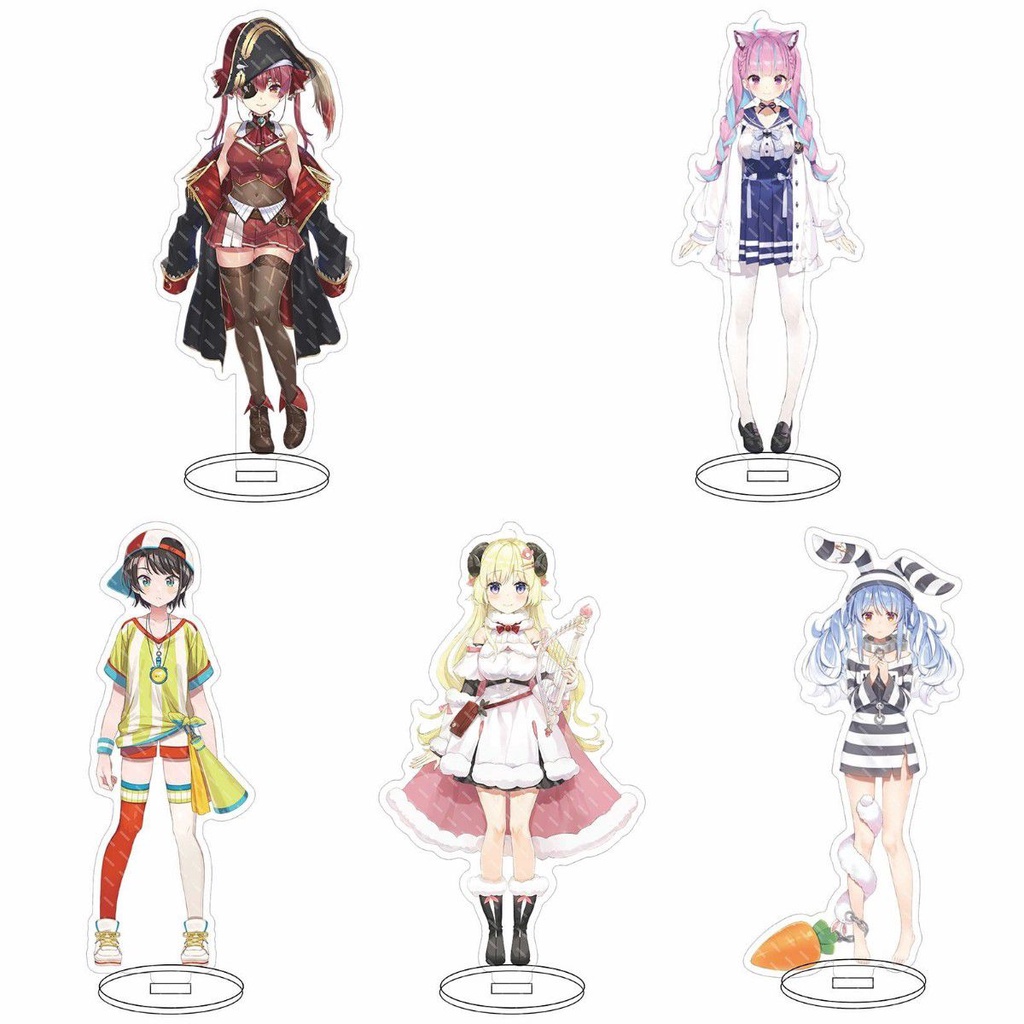 Vtuber Figure Hololive Aqua Stand Akai Usada Pekora Uruha Rushia Suisei Hosimati