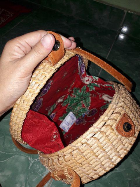 Bulat Rotan Laba-laba Uk. 20cm
