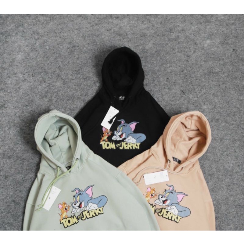 HOODIE H&amp;M / SWEATER HOODIE BASIC TOM&amp;JERRY HNM / SWEATER HOODIE H&amp;M