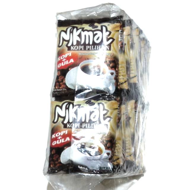 

Nikmat Duo Kopi + Gula PAK (Isi 20 sachet x 25gr)