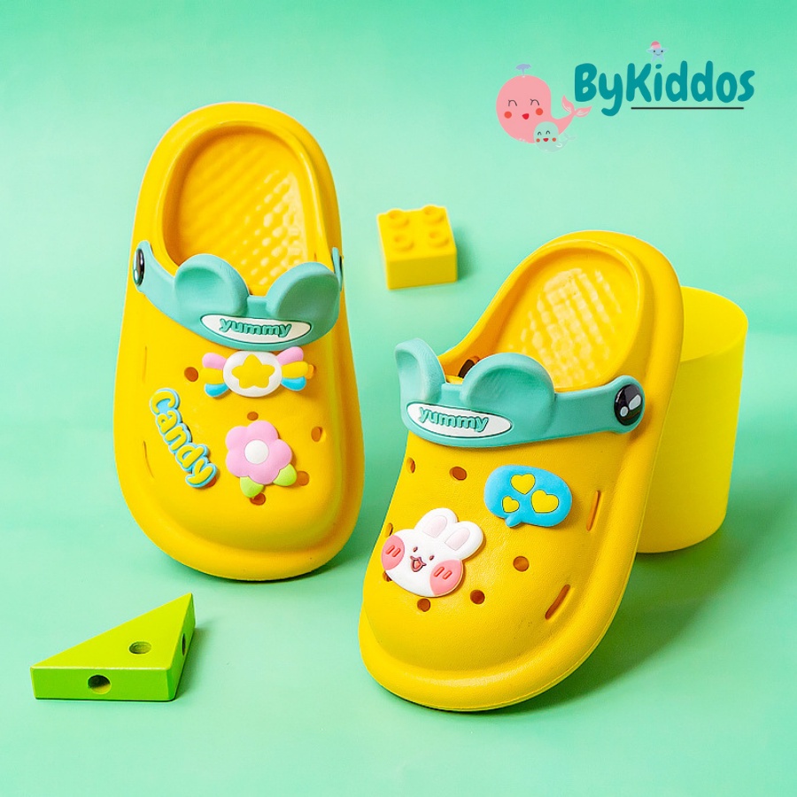 ByKiddos - Sandal Prewalker Slop Anak Laki-laki dan Perempuan Cewek Import