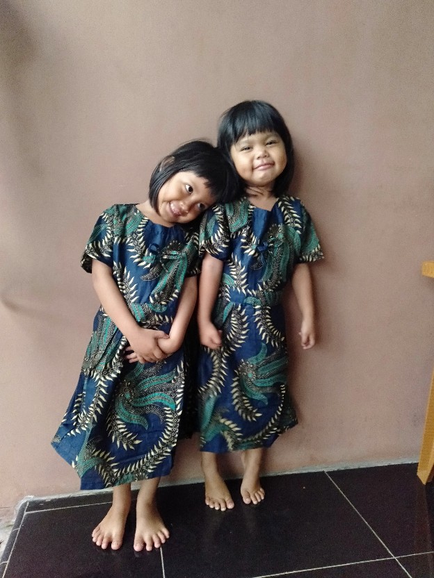 Dress Batik Anak Usia 2 Sampai 10 Tahun - Motif Batik Bervariasi - Batik Anak Harga Ecer Bisa Cod