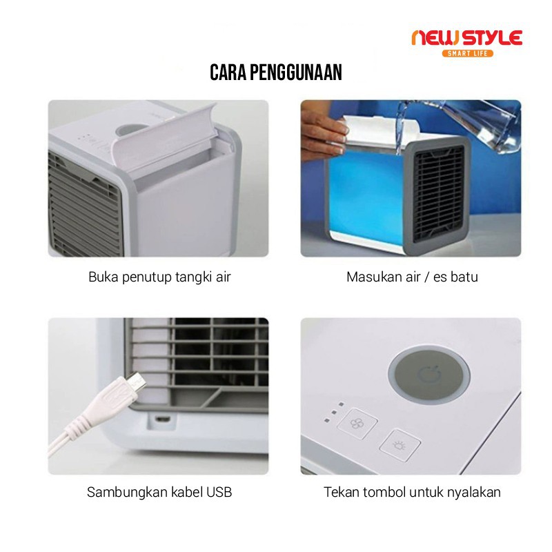 AC PORTABLE ARCTIC AIR COOLER FAN Mini AC High Quality Import