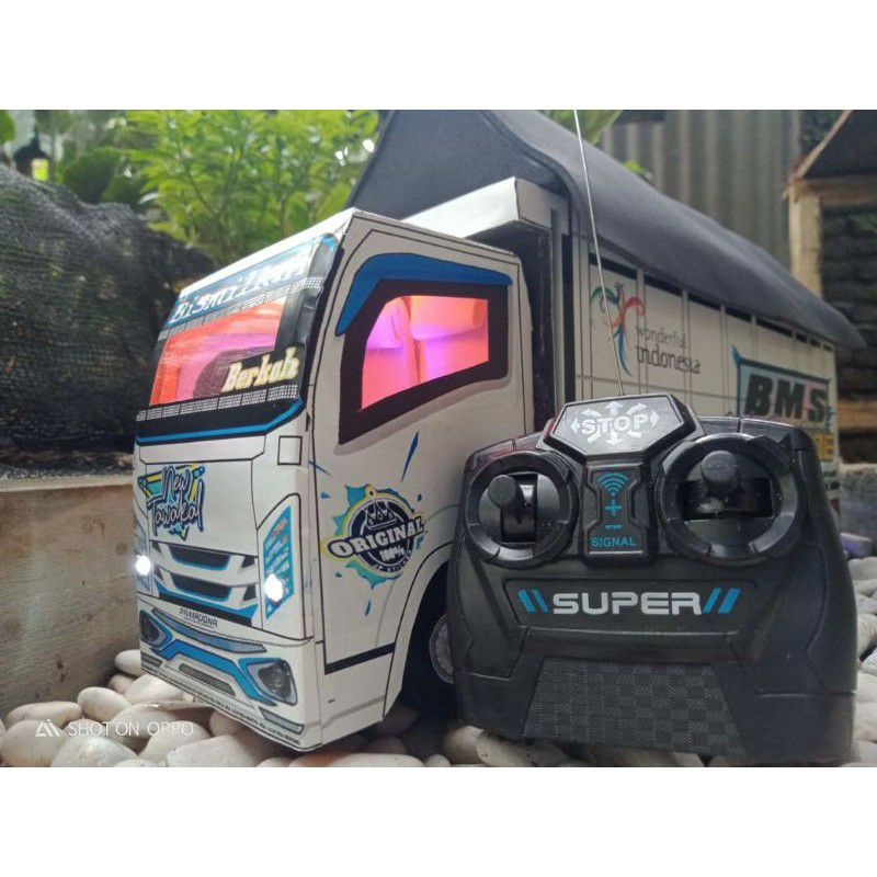 mainan truk interior/miniatur oleng new tawakal 5 ukuran 35 cm menggunakan remot control bisa castem