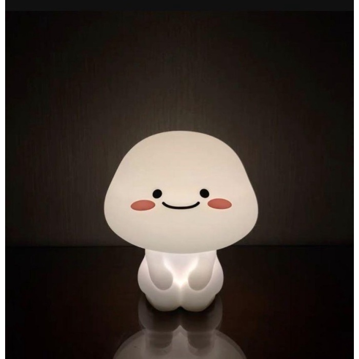Lampu Tidur Quby si Pentol Star Moly Soft Head Touch lamp Original