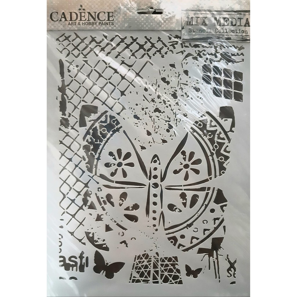 

Cadence Stencil Size 21x29cm - 15