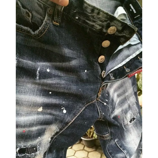dsquared2 biker jeans second