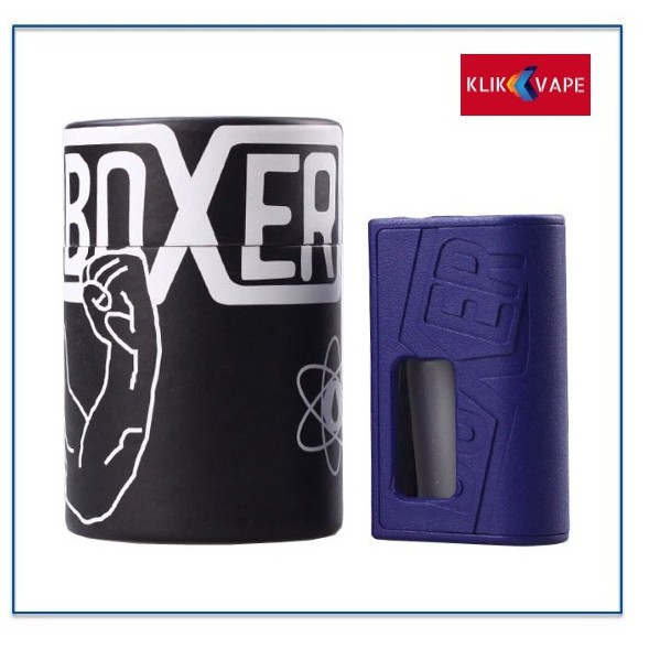 Boxer Mod Classic BF Squonk Mechanical Mod - DARK BLUE CLONE 1:1 KlikVapr Bandung