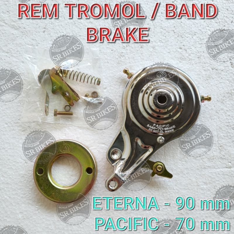 Rem Tromol Band Brake Sepeda. 90 mm. ETERNA