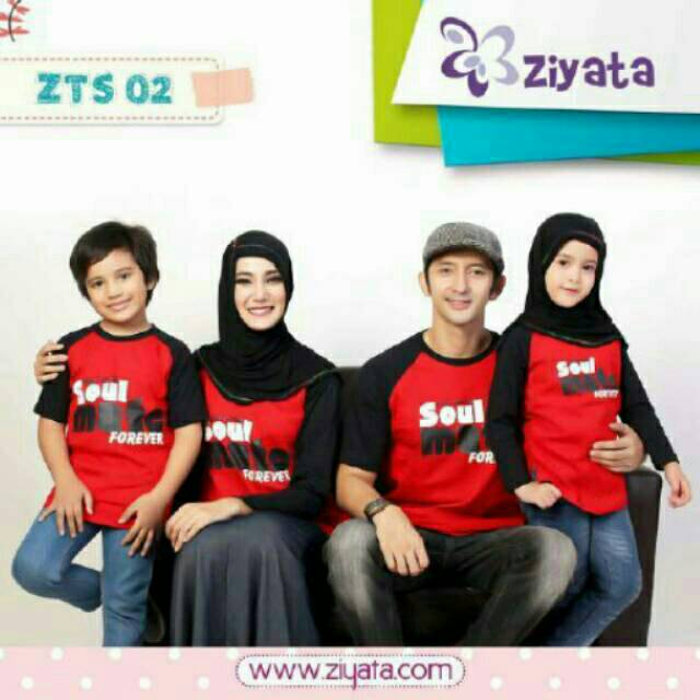 KODE ZTS 02. KAOS ZIYATA. KAOS COUPLE KELUARGA MUSLIM ZIYATA. ZIYATA BANDUNG. KAOS ZIYATA FAMILY