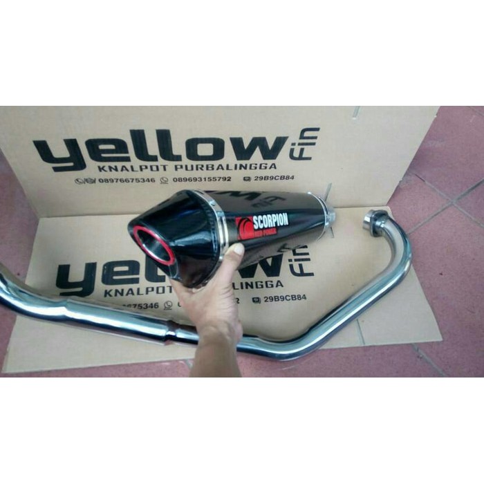 Knalpot Scorpion Honda All New CBR 150 Facelift