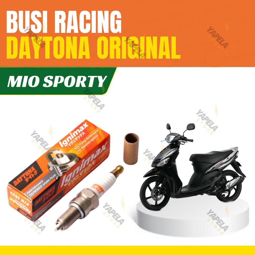 busi racing mio sporty iridium daytona original 3391