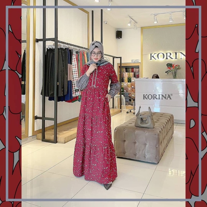 Korina Melia Dress - Gamis Korina