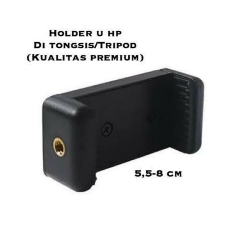 Holder L Clamp Holder L Universal Smartphone Holder Universal Untuk Tripod Tongsis Penjepit HP Foto