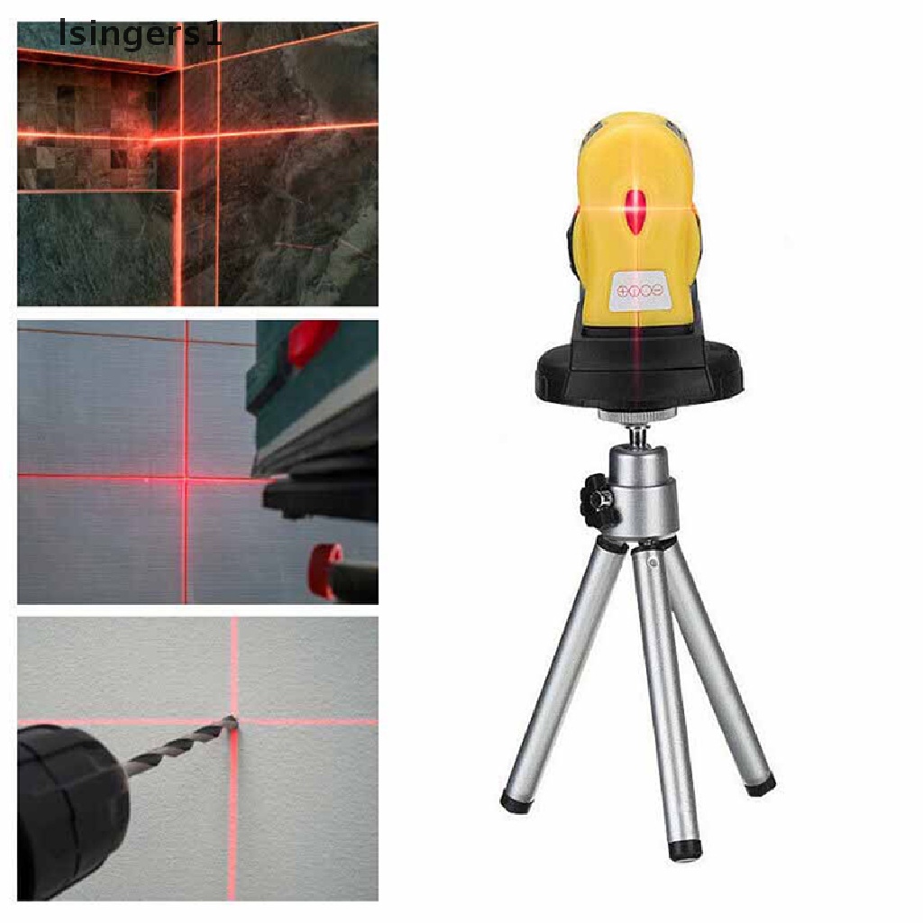 (lsingers1) Penggaris Leveling laser Horizontal / Vertikal 360 Derajat °