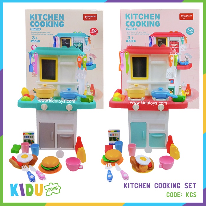 Mainan Kitchen Set Jumbo Masak Masakan Alat Masak Kitchen Cooking Set Kidu Toys