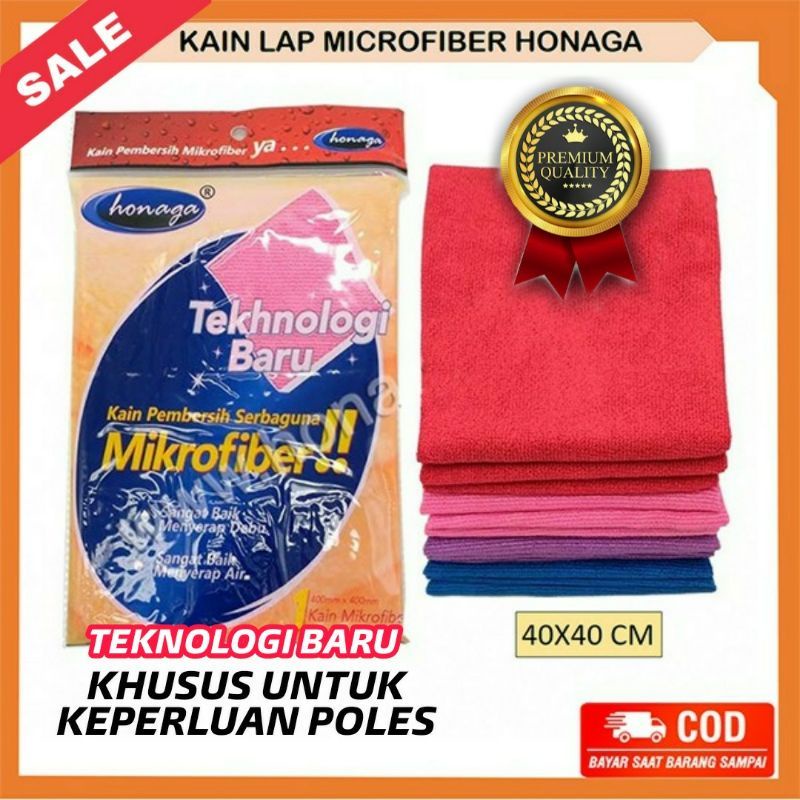 kain poles, microfiber honaga/palmer, kain poles mobil motor, pengkilapbody, kain lembut,kain lap