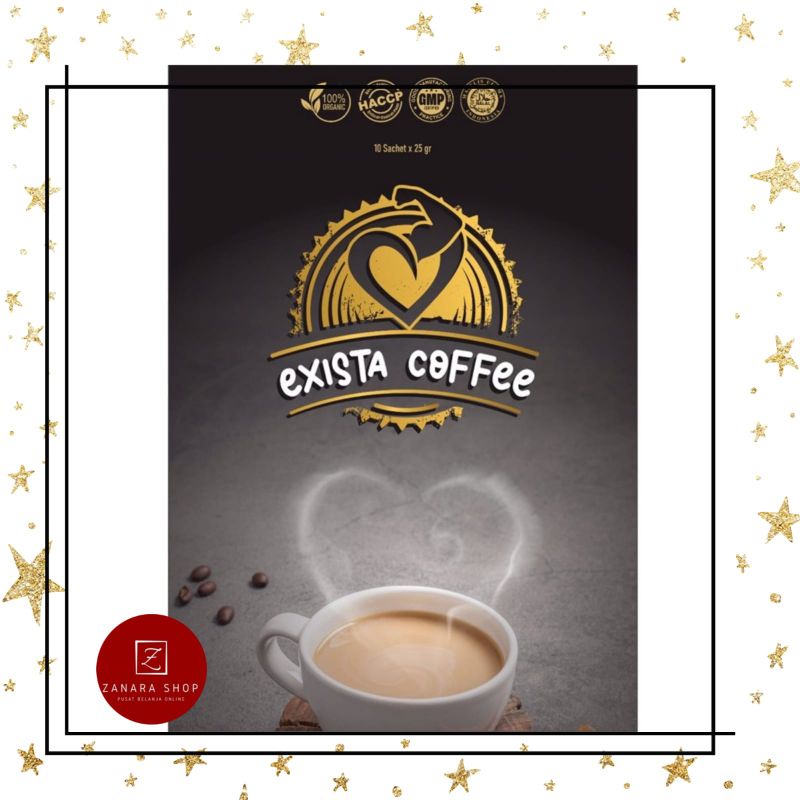 PROMO COFFEE EXISTA EXISTACOFE KOPI EXISTA ORIGINAL | PENAMBAH VITALITAS PRIA KOPI HERBAL PREMIUM 10