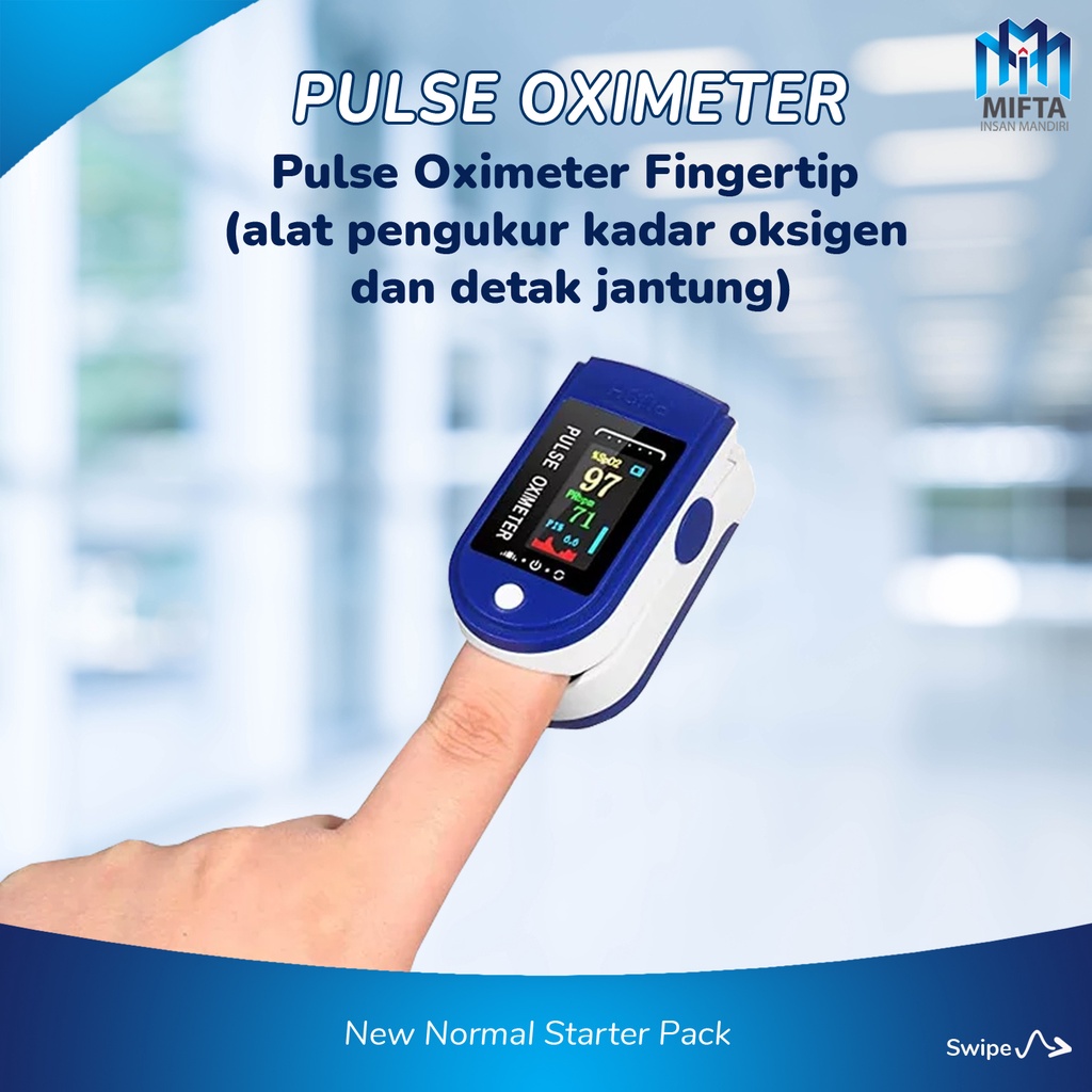 OXIMETER FINGERTIP / OXYMETER / OXIMETER / OKSIMETER / PULSE OXYMETER