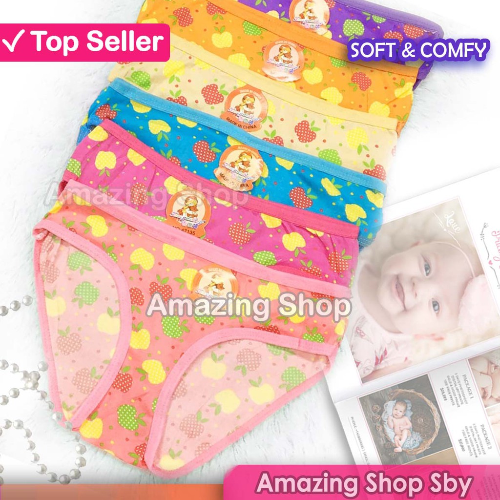 Undies Celana Dalam Anak Perempuan CD Cewek Import Warna Murah