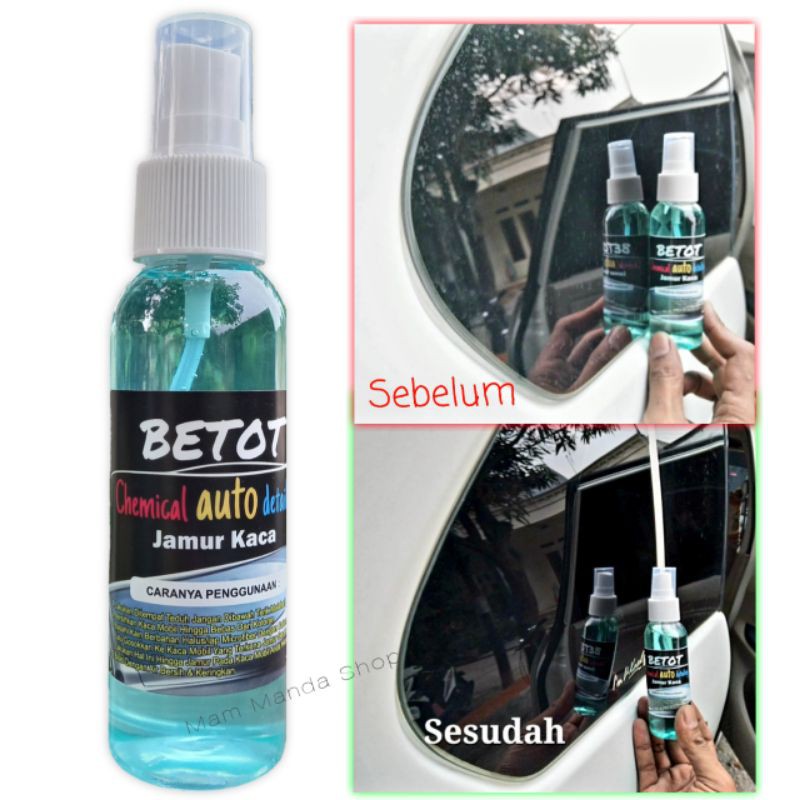 Betot Pembersih Jamur Kaca Mobil efek daun talas / Jamur Kaca Waterspot / Betot Auto Detailing 100m