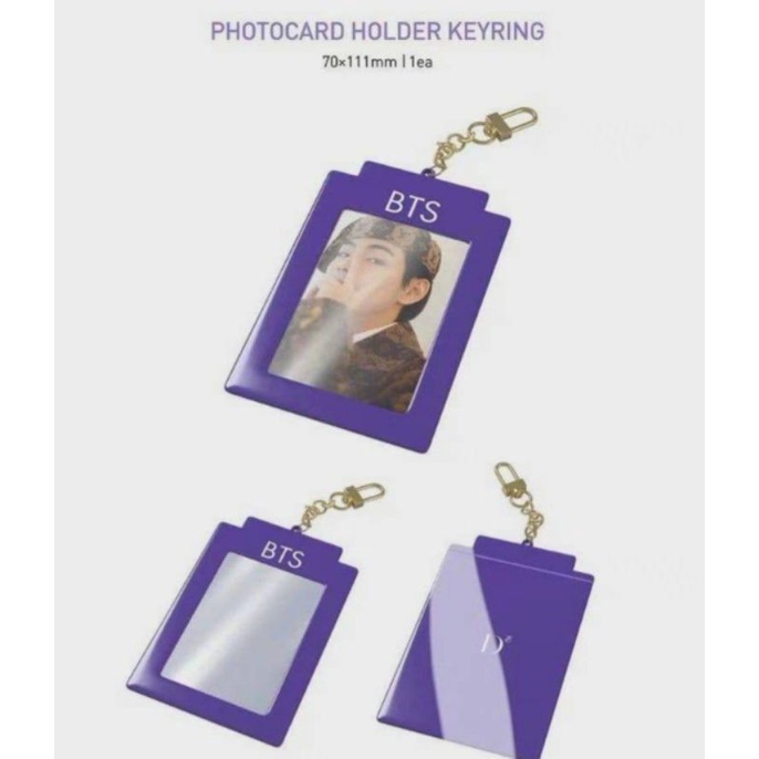 Photocard Holder Keyring Dicon BTS