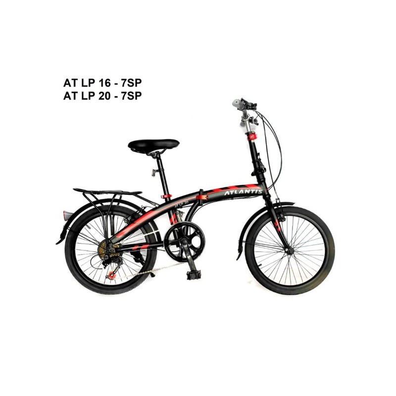 Sepeda Lipat Atlantis 16 & 20 inch 7 Speed Garansi SNI bisa kredit cicilan cicil COD termurah murah-2