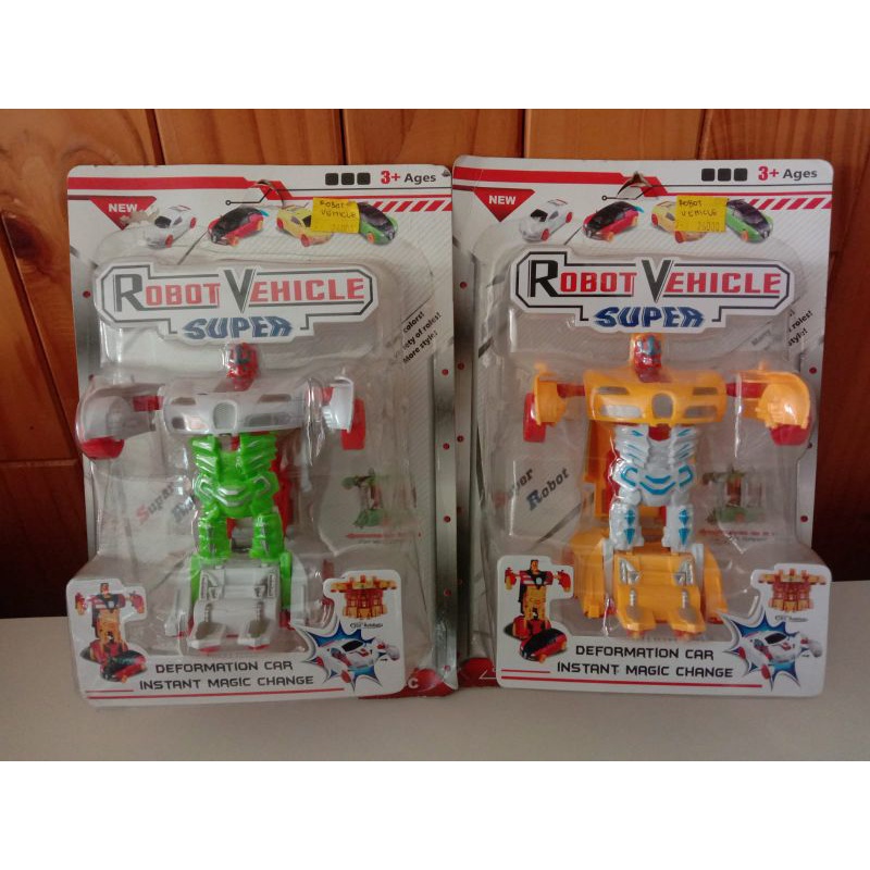 Mainan Robot Vehicle Super