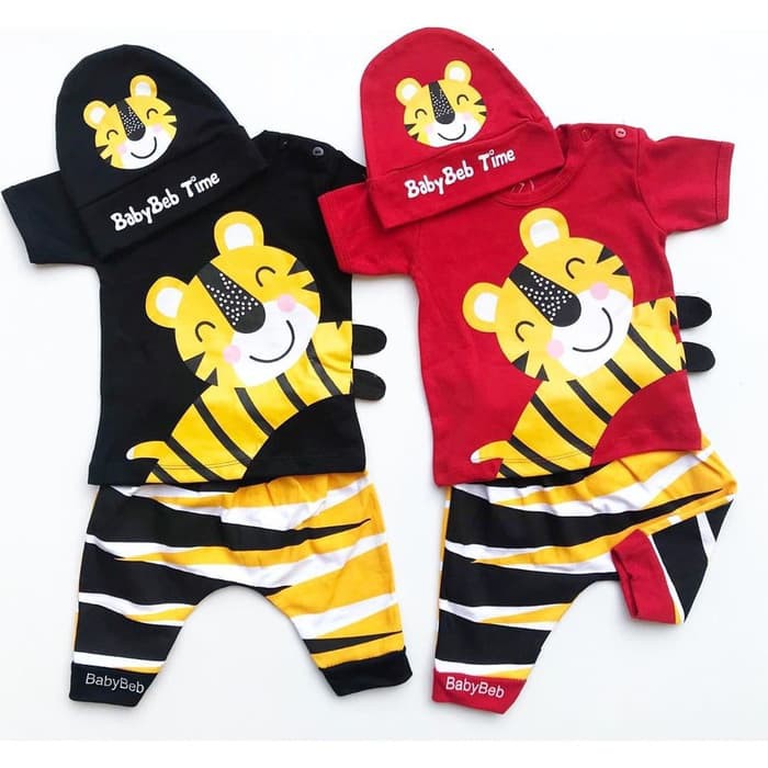  BAJU  SETELAN KAOS BAYI  ANAK  BALITA LAKI LAKI COWOK  BABYBEB 