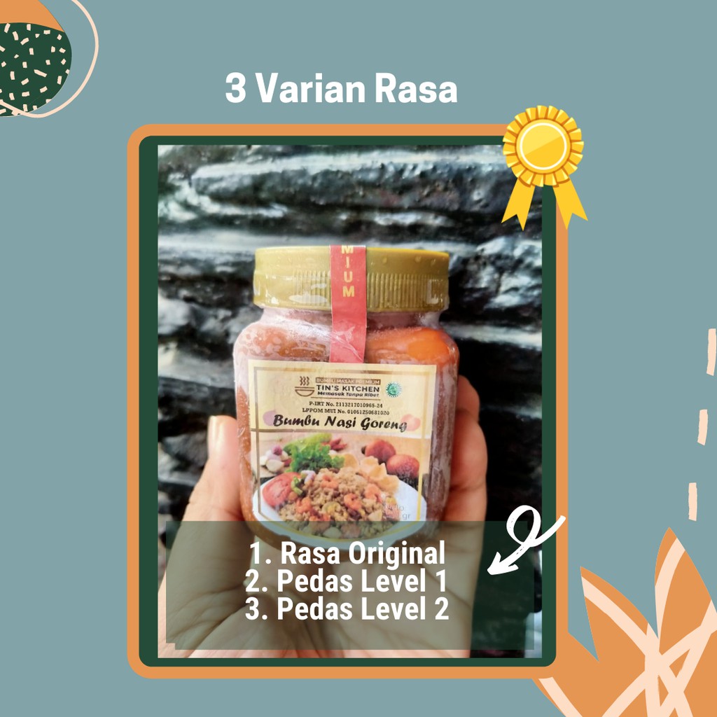 

Bumbu Nasi Goreng Non MSG Dapur Tins