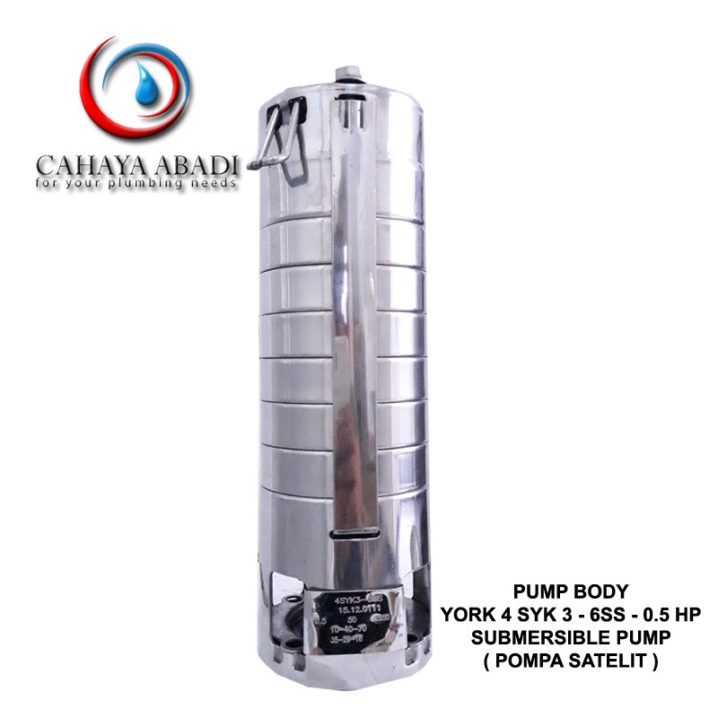 BODY POMPA AIR SUBMERSIBLE YORK - 4 SYK 3 - 6SS - 0.5 HP - PUMP BODY