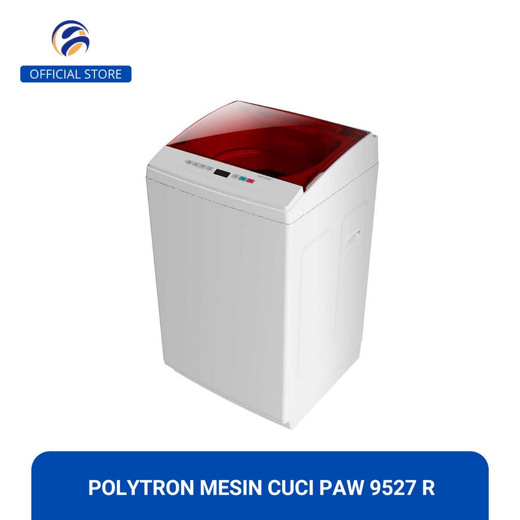 Polytron PAW 9527 R/X Mesin Cuci 1 Tabung Kapasitas 9 Kg