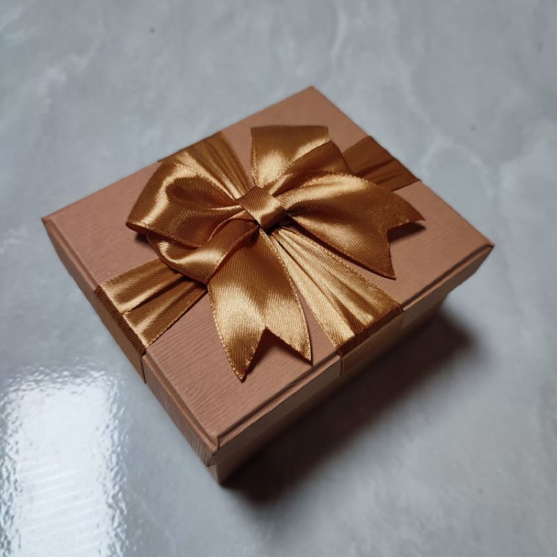 Hardbox Mocca Kotak Hadiah Kado Hampers Box