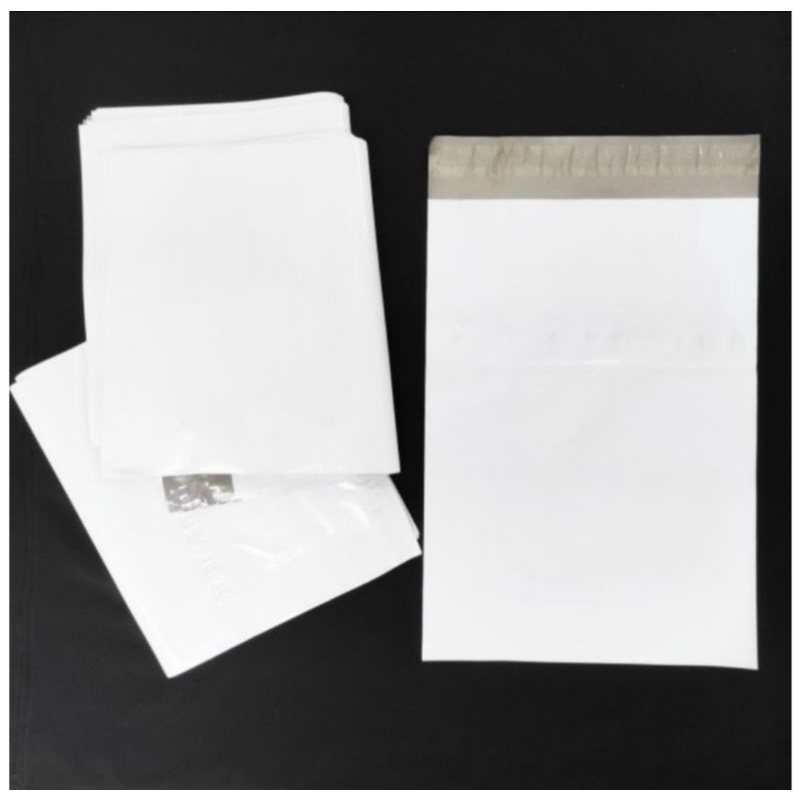 

Plastik polymailer 17x27 || Plastik olshop 17x27 || Polymailer putih