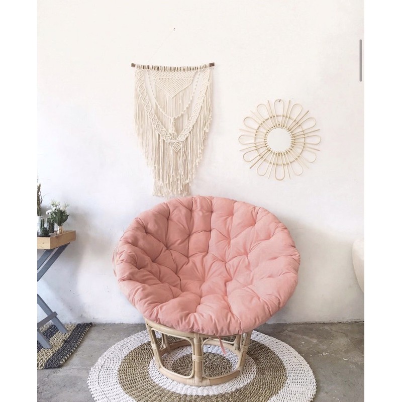 Kursi Papasan Rotan/Kursi Santai Rotan