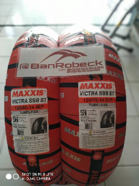 Paket Ban Pcx 150cc Maxxis Victra S98