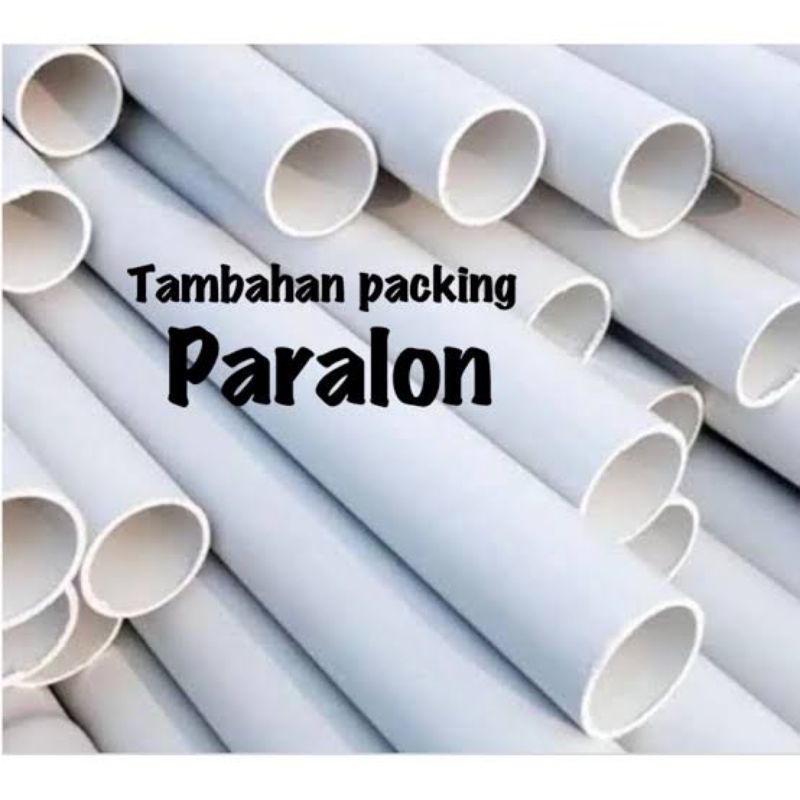 

Tambahan Packing Pralon dan Bubble Wrap