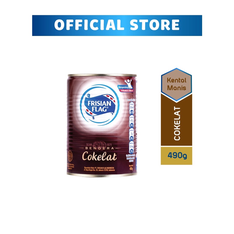 

Frisian Flag Kental Manis Cokelat 490G - Alhanan/04
