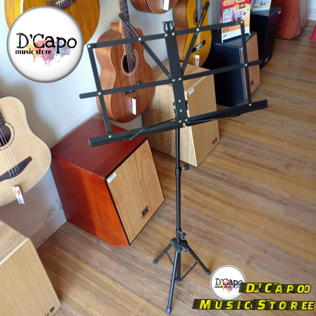 Stand Book Kecil MK15 Stand Partitur bonus Tas, StandBook