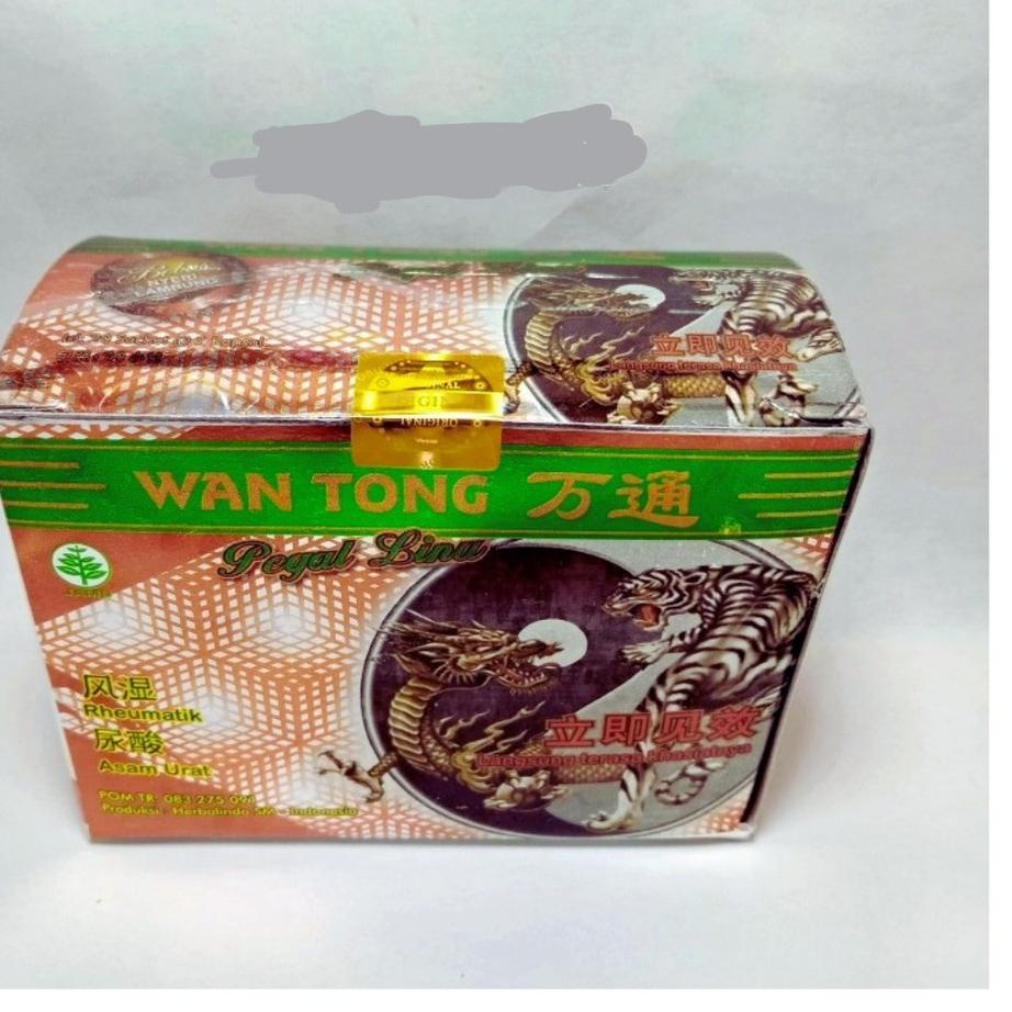 Kapsul wantong asli - wan tong -  wantong isi 20 sachet オ