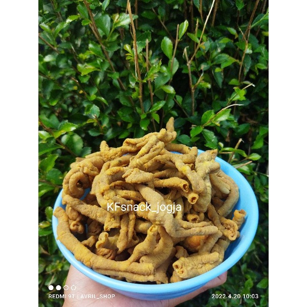 

Keripik usus krispi 500gr/ camilan Usus Crispy gurih/keripik usus ayam