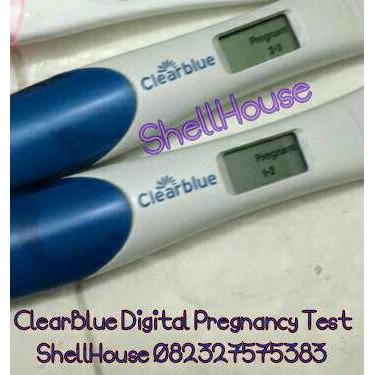 Promo Sadis ClearBlue Digital Pregnancy Test Original / Tes Pack Clear Blue