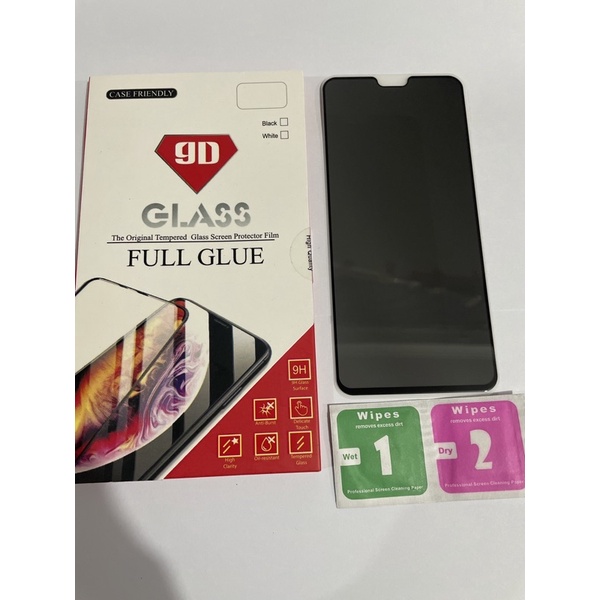 [Anti SPY] Vivo V23 5G Anti Spy Anti Gores Layar Privacy FULL Tempered Glass Full Cover Ceramic Anti SPY