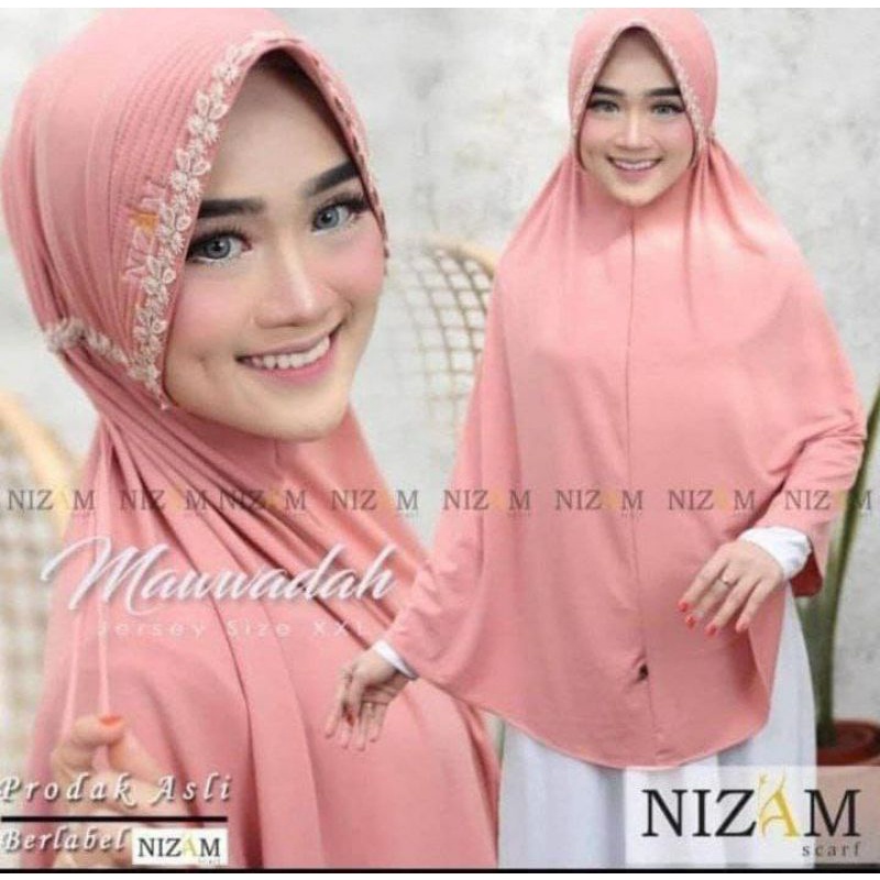 Jilbab Jumbo Prada Renda Hijab Bergo Jumbo Terlatis