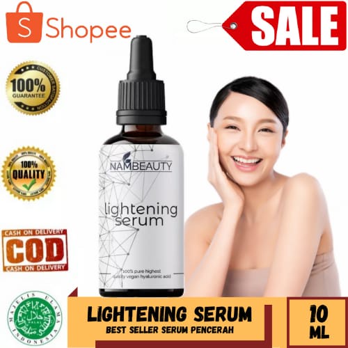 NAM LIGHTENING SERUM - Serum Pencerah, Serum khusus jerawat, serum penghilang bekas jerawat, BPOM, s